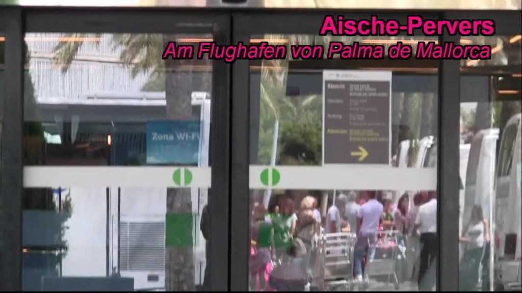 Am Flughafen von Palma de Mallorca....