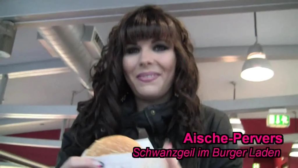 Schwanzgeil im Burgerladen