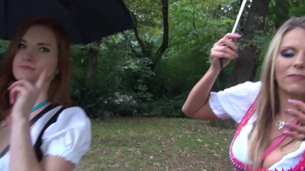 Best of Oktoberfest Pornocasting mit Franzi - 100% real !!!