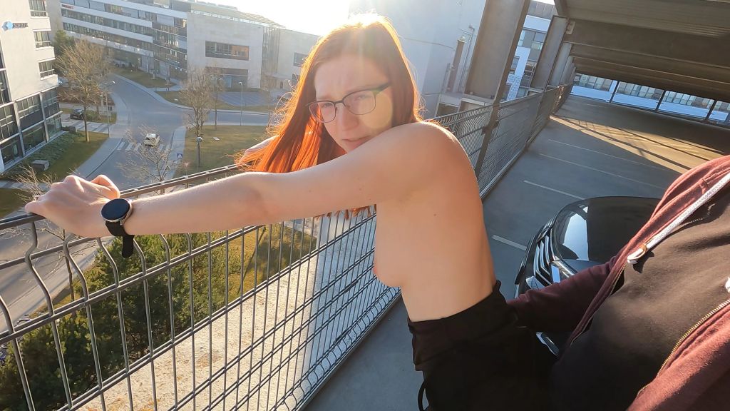 Parkhausfick Alle konnten es sehen!!!