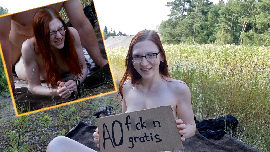 sexy foto nr. 9 von MITTEN AUF dem Waldweg!!! Geile AO Hobbyhuren-Aktion