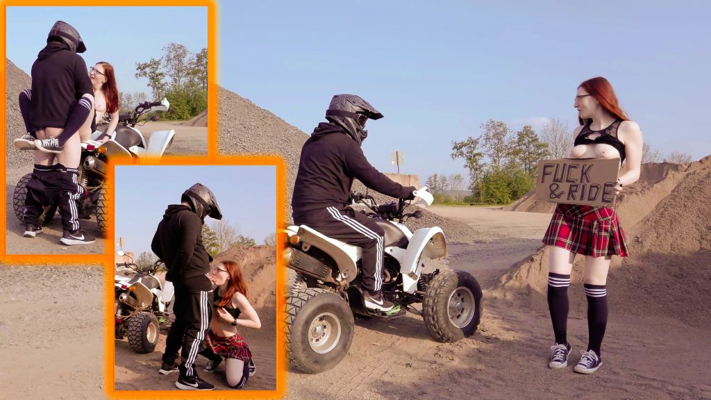 sexy foto nr. 10 von Perverser Boxenstopp!!! Ein Quicky auf dem Quad!