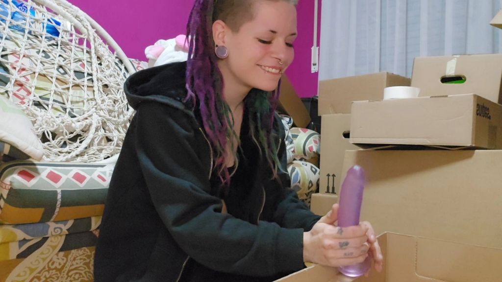 sexy foto nr. 9 von Mein ERSTES MAL mit XL-Dildo ich konnte einfach NICHT aufhör