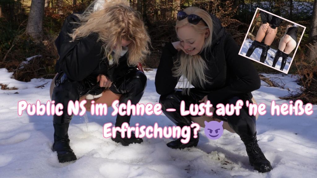 sexy foto nr. 10 von Public NS im Schnee – Lust auf 'ne heiße Erfrischung? ?