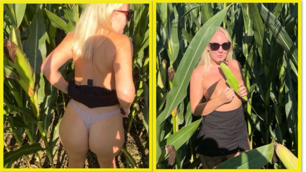 Vorschaubild zum Video „Im Maisfeld Natursex pur – AO Doggy-Action“ von Lucie Bavarina