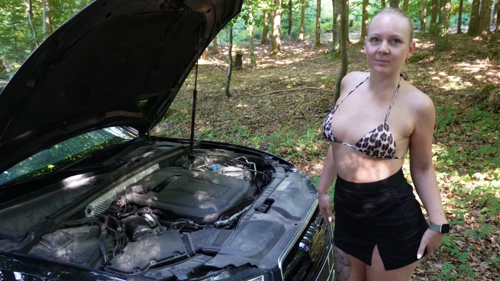 Vorschaubild zum Video „AUTOPANNE – Abschleppdienst endet mit geilem CAR-FUCK“ von Lucie Bavarina
