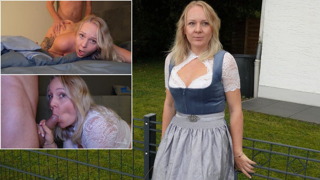 Vorschaubild 10 zum Video „OKTOBERFEST-AUFRISS - DIRNDL-Schlampe billig abgeschleppt“