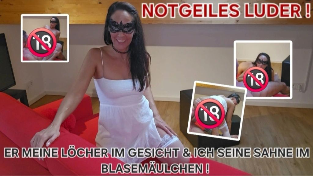 Vorschaubild zum Video „Er meine Löcher im Gesicht & ich seine Sahne im Blasemäulche“ von Valerie Vex