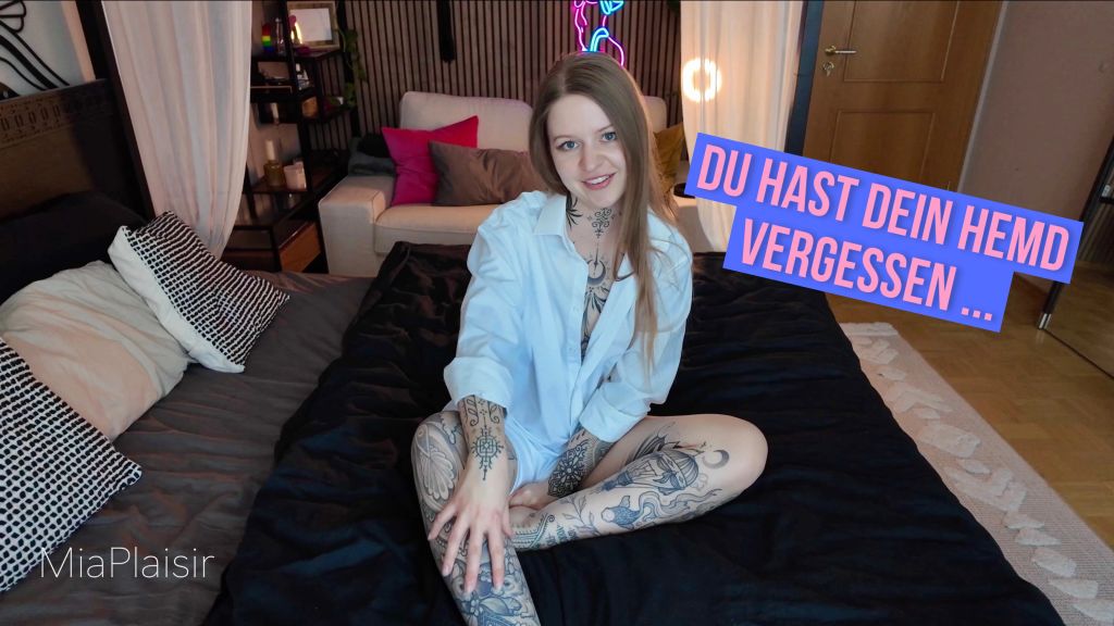 Du hast dein Hemd vergessen ...