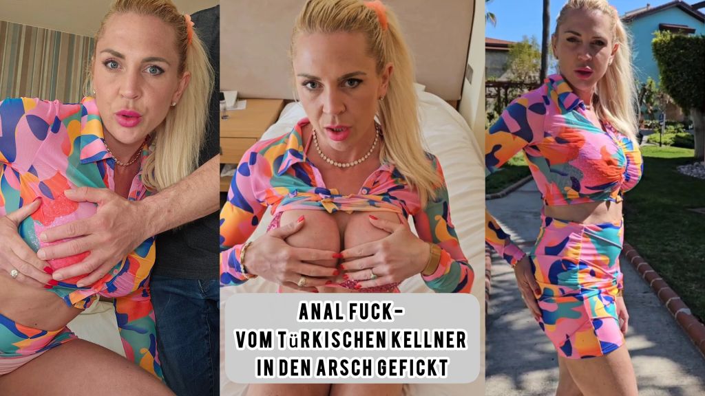 ANAL FUCK- vom türkischen Kellner in den Arsch gefickt