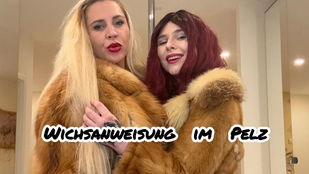 Wichsanweisung im Pelz
