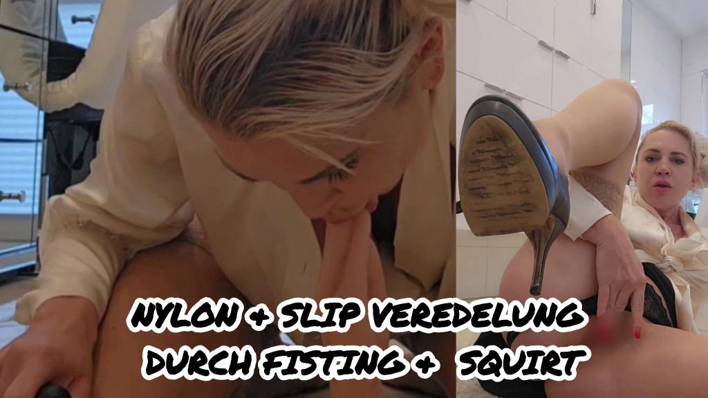 sexy foto nr. 10 von NYLON & SLIP VEREDELUNG DURCH FISTING &  SQUIRT