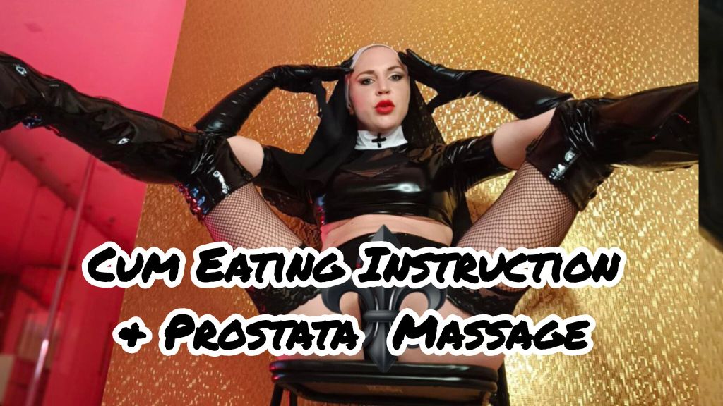 Cum Eating Instruction  & Prostata  Massage