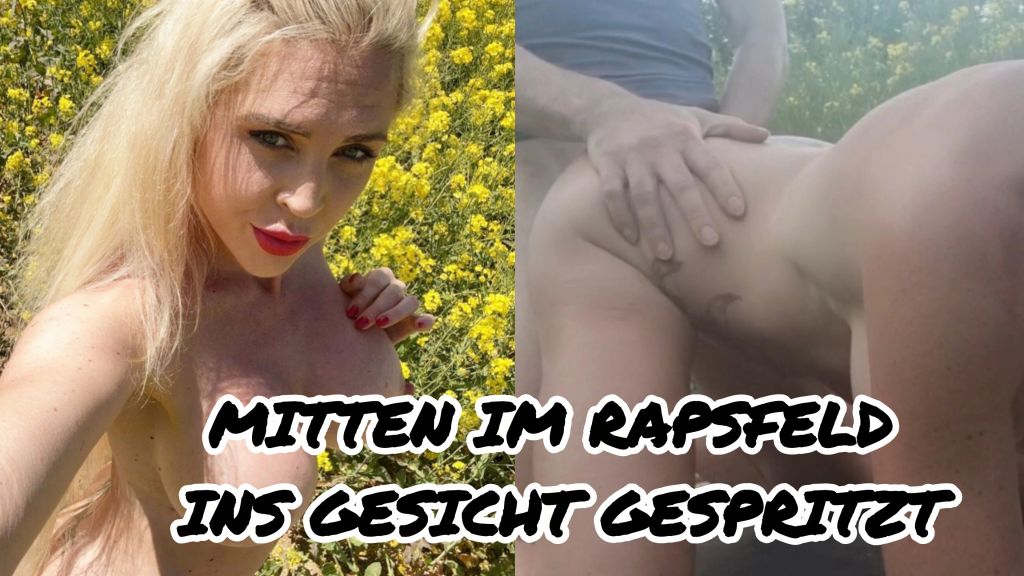 sexy foto nr. 10 von MITTEN IM RAPSFELD INS GESICHT GESPRITZT