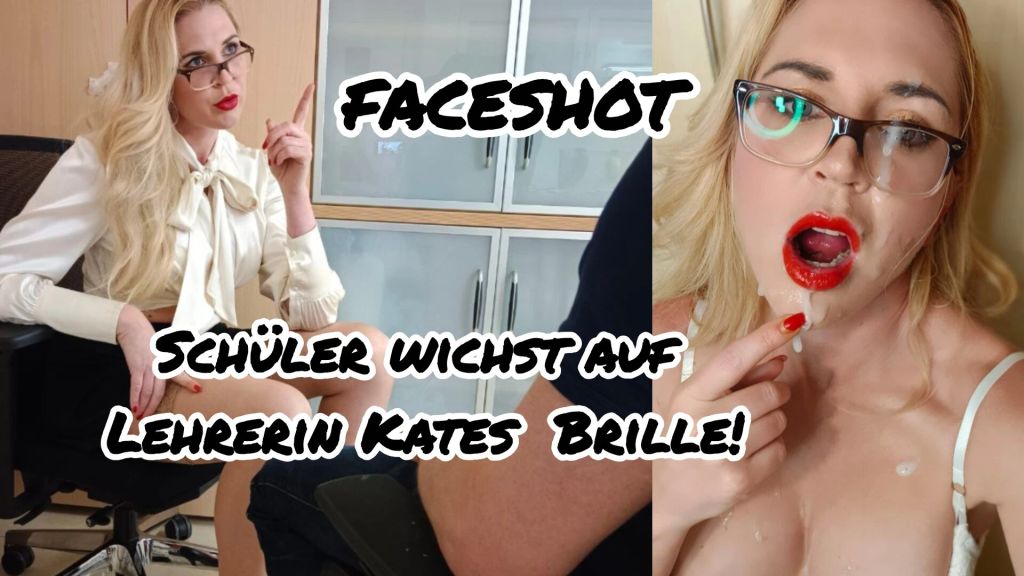 sexy foto nr. 10 von FACESHOT Schüler (18) wichst auf  Lehrerin Kates  Brille!