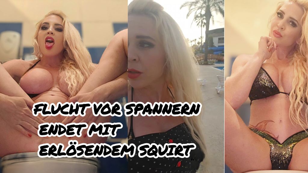 sexy foto nr. 10 von PUBLIC SQUIRTING 🚫FLUCHT VOR SPANNERN ENDET MIT ERLÖSENDEM