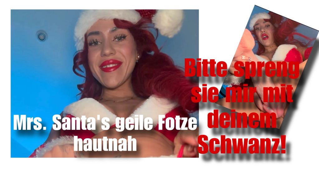 Vorschaubild 10 zum Video „MRS SANTA'S GEILE FOTZE HAUTNAH!!!“