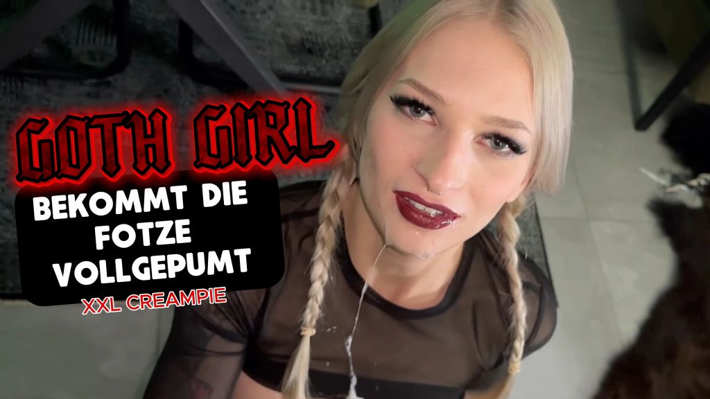 Vorschaubild 10 zum Video „GOTH GIIRL BEKOMMT DIE FOTZE VOLLGEPUMPT!“