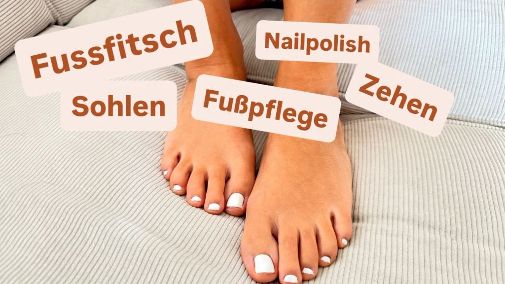 Vorschaubild 10 zum Video „Extra für meine Fuß-Fetischisten 🖤🦶“