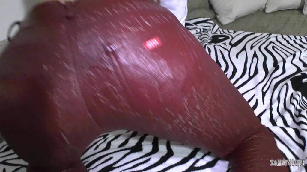 abgefuckte rote Miss60 Lederhose!