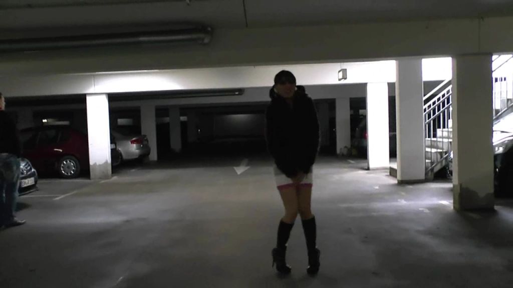 In die Tiefgarage gepisst