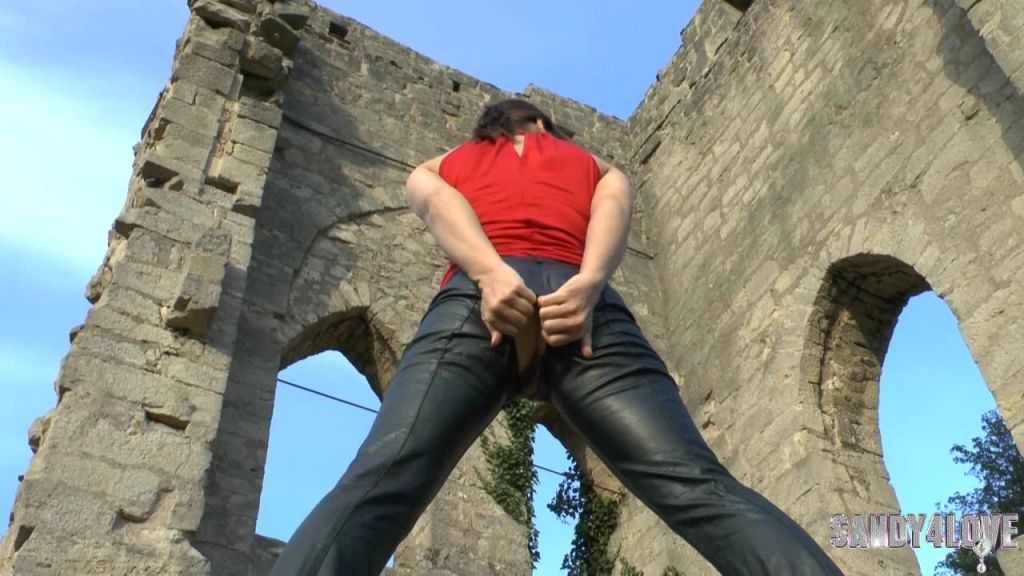 sexy foto nr. 7 von DURCH GERIPPTE LEDERMISS GEPISST!