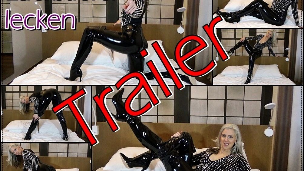TRAILER - Lackstiefel lecken