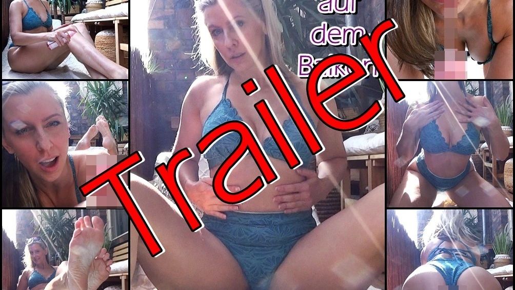sexy foto nr. 10 von TRAILER - Geil auf dem Balkon - Spannern und Wichsen
