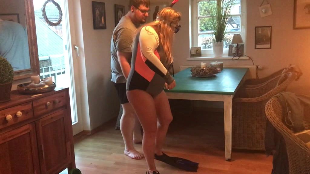 sexy foto nr. 8 von Diving - Fetish - Neopren, Schwimmflossen und Tauchermaske