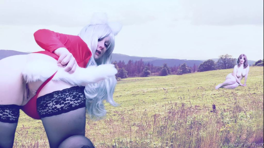 sexy foto nr. 6 von Anne lässt Cati Mautz zum ersten Mal draußen Pipi machen