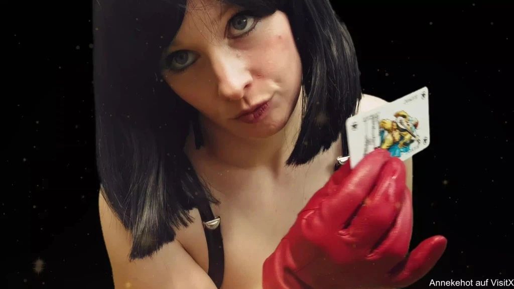 Die Spielerin mit der Lack - Corsage