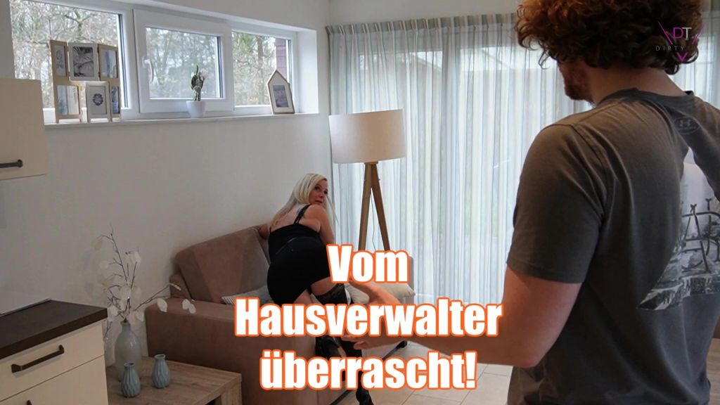 OMG! Hausverwalter nimmt mich mit XXXL Penis!
