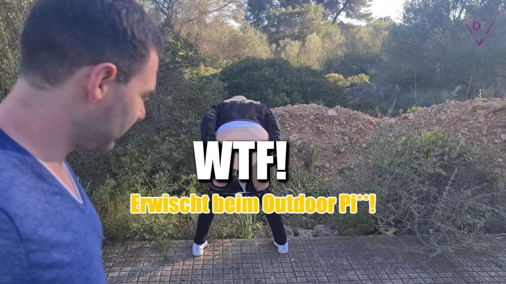 WTF! Erwischt beim Outdoor Piss!