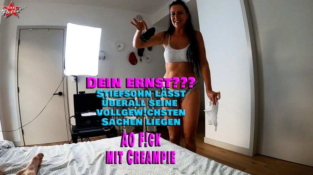 Dein ernst??? Stiefsohn lässt überall seine vollgewichsten S