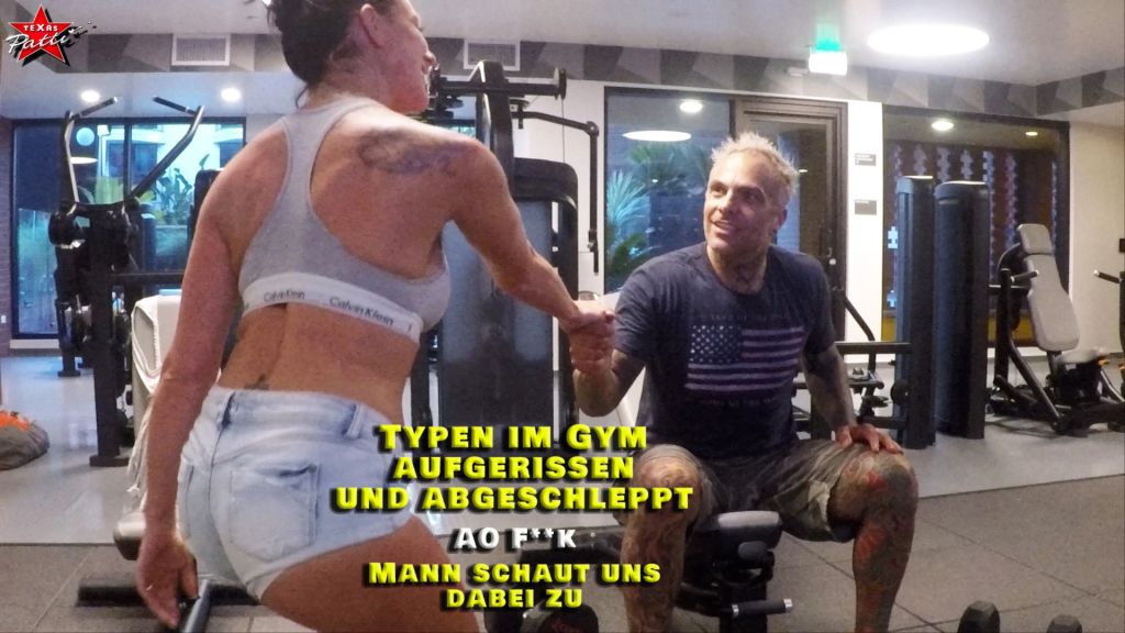 Typen im Gym aufgerissen