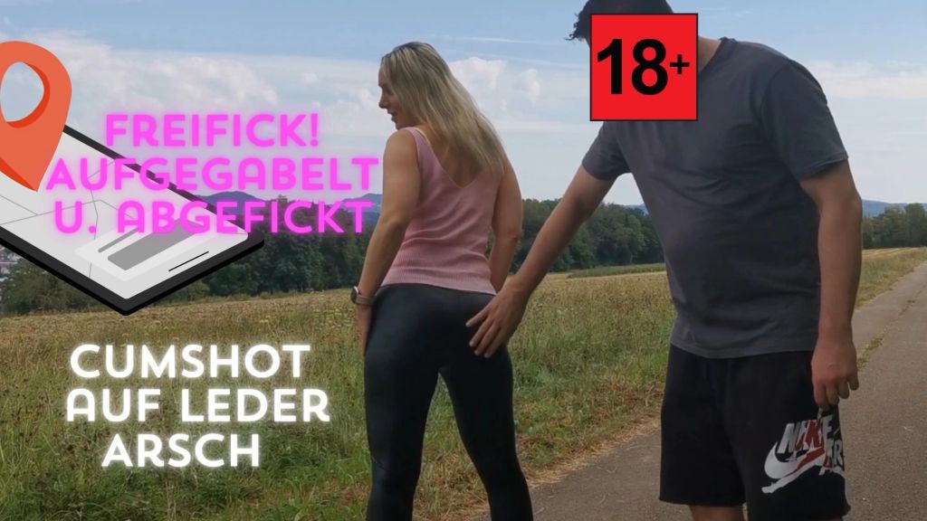 sexy foto nr. 10 von Freifick! Aufgegabelt u. abgefickt, Cumshot auf Leder Arsch
