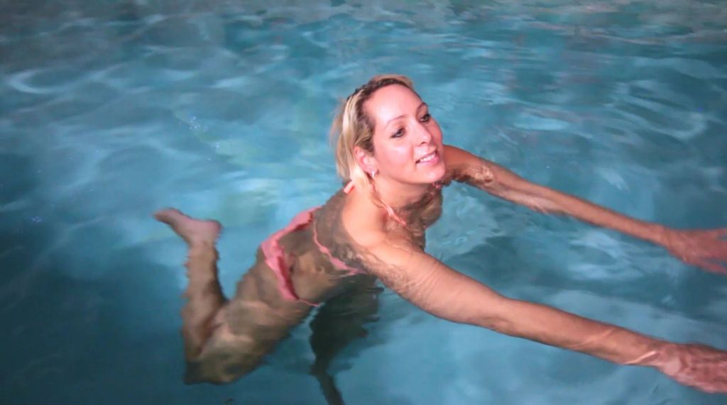 Publicblowjob Spermafresse in der Therme