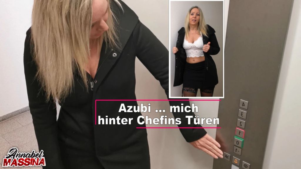 Azubi fickt mich hinter Chefins Türen