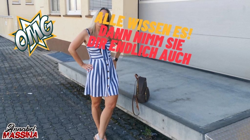 OMG! Alle wissen es! Fick du sie nun endlich auch