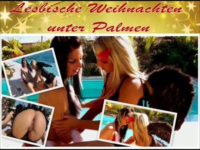 Lesbische Weihnachten unter Palmen