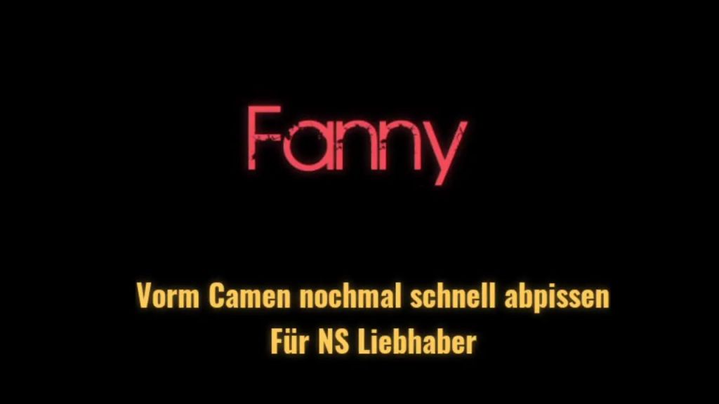 sexy foto nr. 1 von Für NS Liebhaber: Vorm Camen nochmal schnell abgepisst
