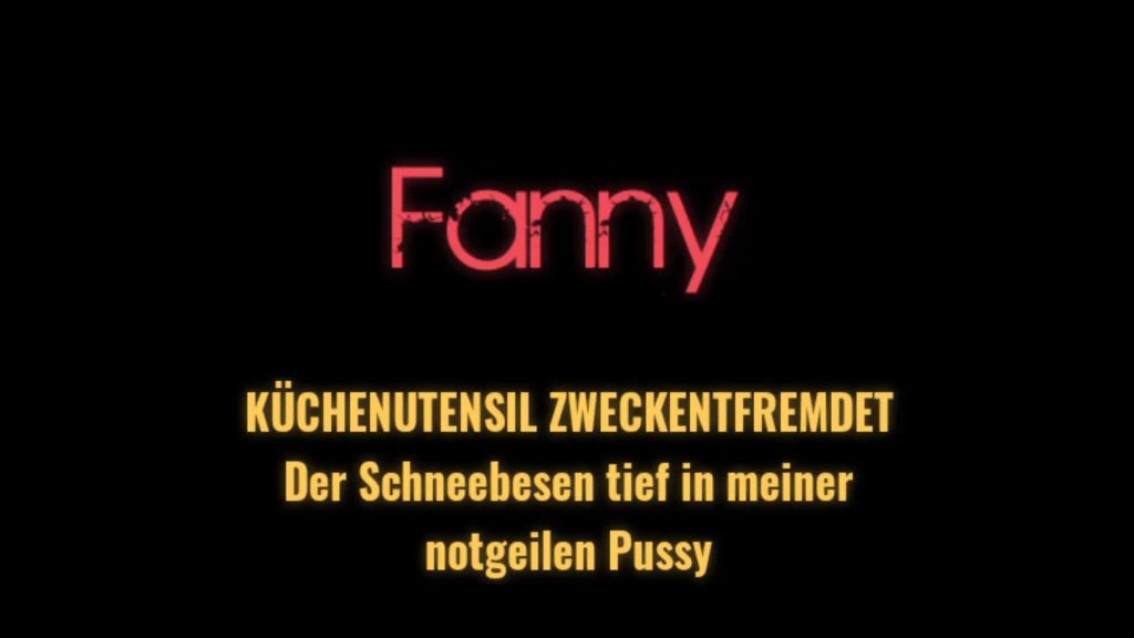 sexy foto nr. 1 von Schneebesen tief in meiner notgeilen Pussy