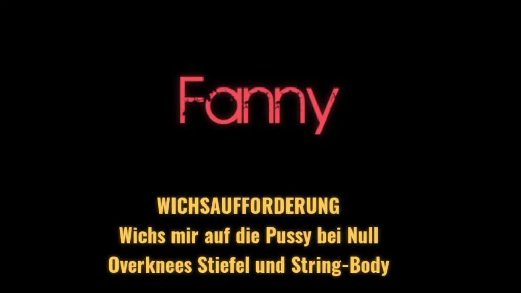 sexy foto nr. 1 von WICHSAUFFORDERUNG in Overknees Stiefeln und Stringbody