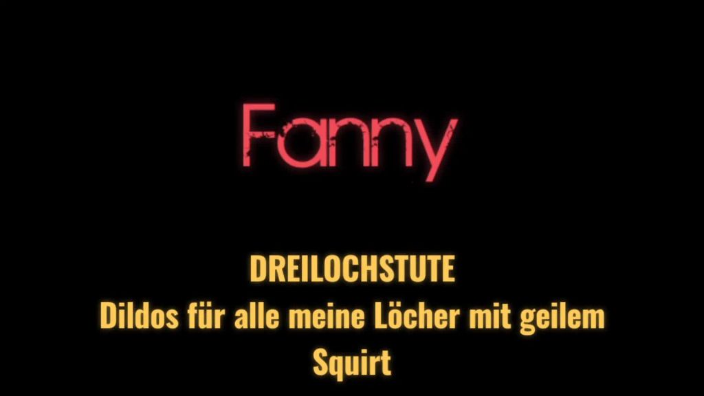 sexy foto nr. 1 von DREILOCHSTUTE Dildos in allen Löchern mit geilem Squirt