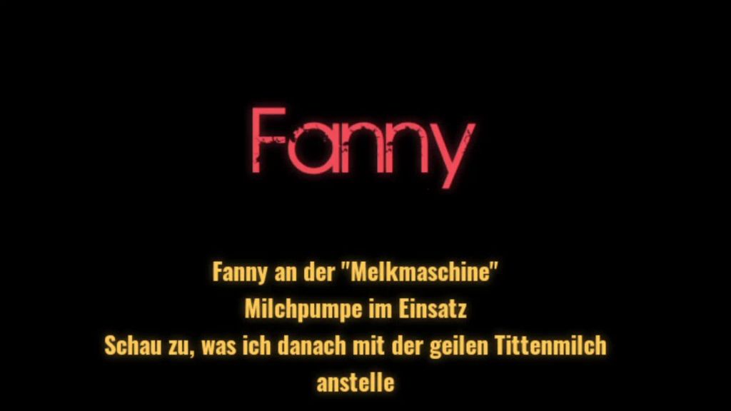 sexy foto nr. 1 von Fanny an der "Melkmaschine"