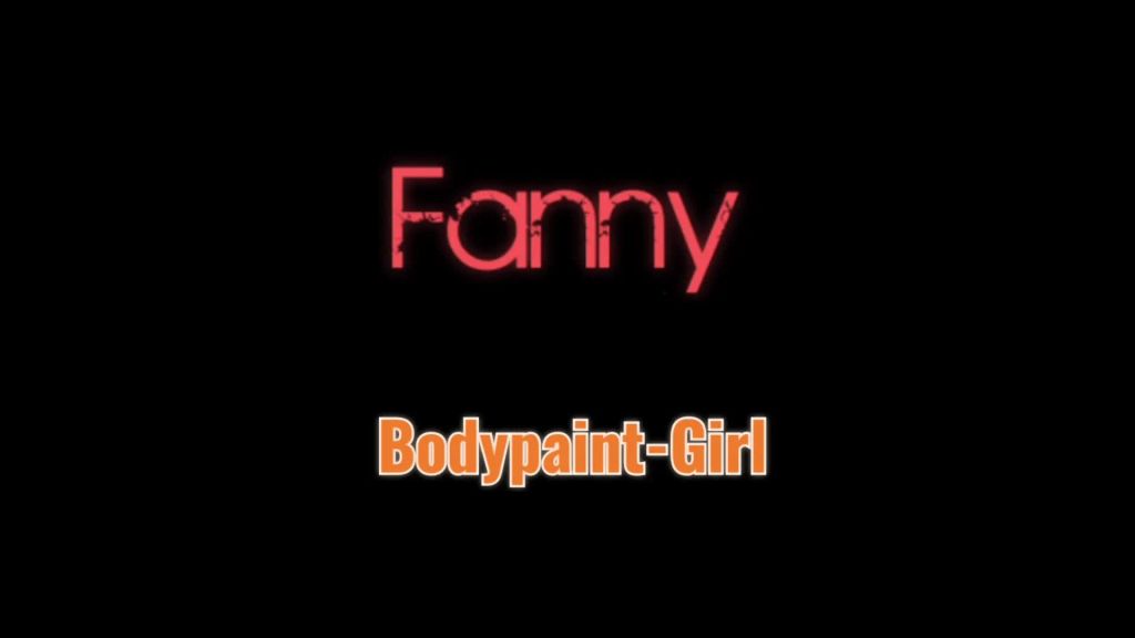 sexy foto nr. 1 von Bodypaint-Girl wichst sich den Fotzensaft raus