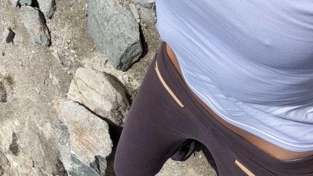 Vicky auf dem Gipfel