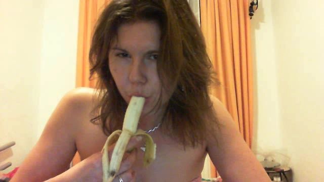 sexy foto nr. 6 von Vicky mag Bananen