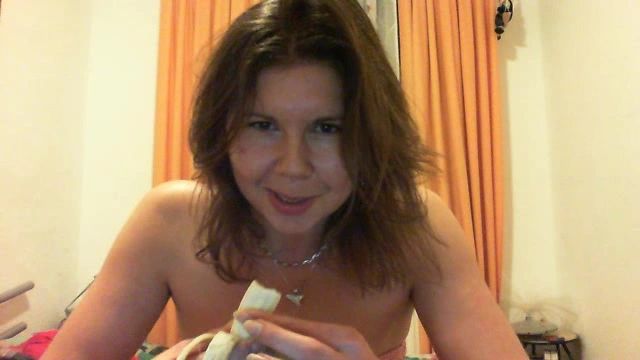 sexy foto nr. 8 von Vicky mag Bananen