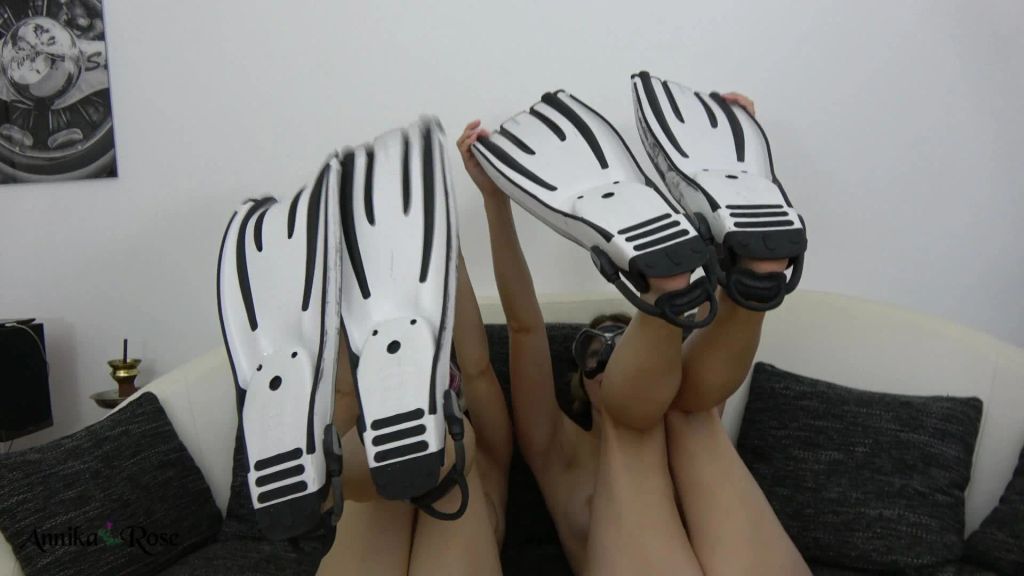 sexy foto nr. 10 von Tauch Fetisch, mit Schnorchel und Flossen